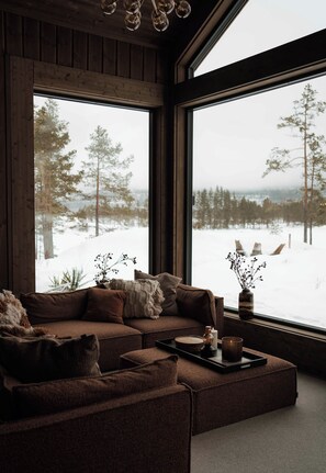 Unclassified image, 3 of 49, button - Villa Lakehouse Cedar with sauna and jacuzzi (Vråliosen)