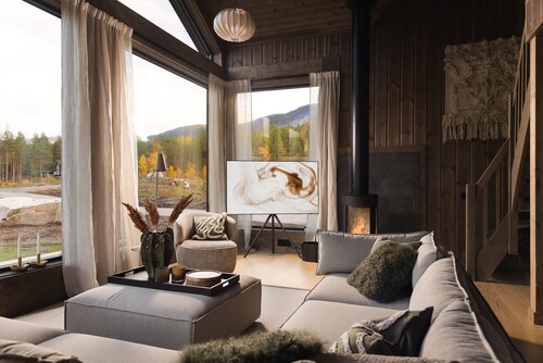 Villa Lakehouse Moss with sauna,  jacuzzi & boat (optional)