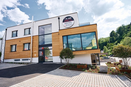 Fassade der Unterkunft. I M INN Zwettl - Hotel zum Brauhaus