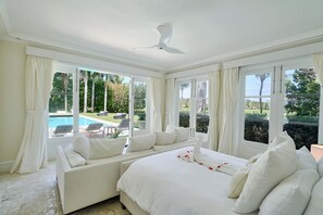 9 bedrooms, in-room safe, desk, iron/ironing board - Luxurious Ocean and Golf View Villa staffed with Private Chef, Butler and Maid! (Punta Cana)