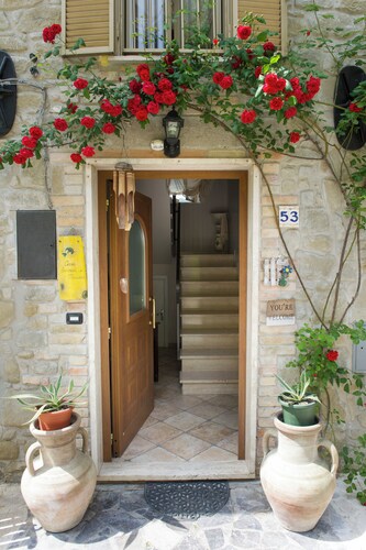 Nestled in the green woods and tranquility of the Marche countryside, 