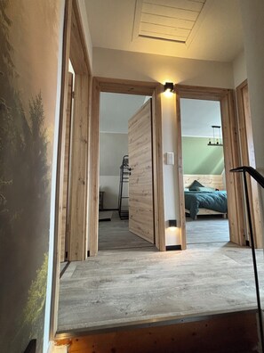 4 bedrooms, iron/ironing board, travel cot, free WiFi