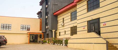 Façade de lâhĂ©bergement