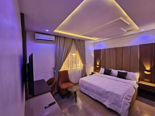 Economy Apartment, Balcony, City View | 2 bedrooms, desk, laptop workspace, blackout drapes