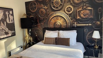 Deluxe tweepersoonskamer, 1 slaapkamer, balkon, op tussenverdieping | Gratis wifi, beddengoed