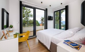 2 chambres, fer et planche Ă repasser, Wi-Fi, literie fournie