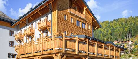 Façade de l’hébergement