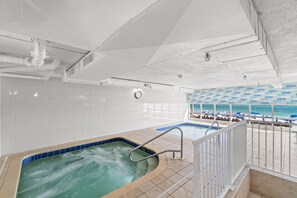 A heated pool - SWEEPING VIEWS! 3/3 SLEEPS 10! HUGE BALCONY! (Panama City Beach)