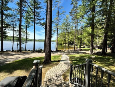 Lakeside Bungalow with Sandy Beach!