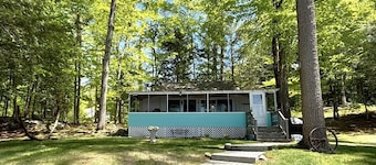 Lakeside Bungalow with Sandy Beach!