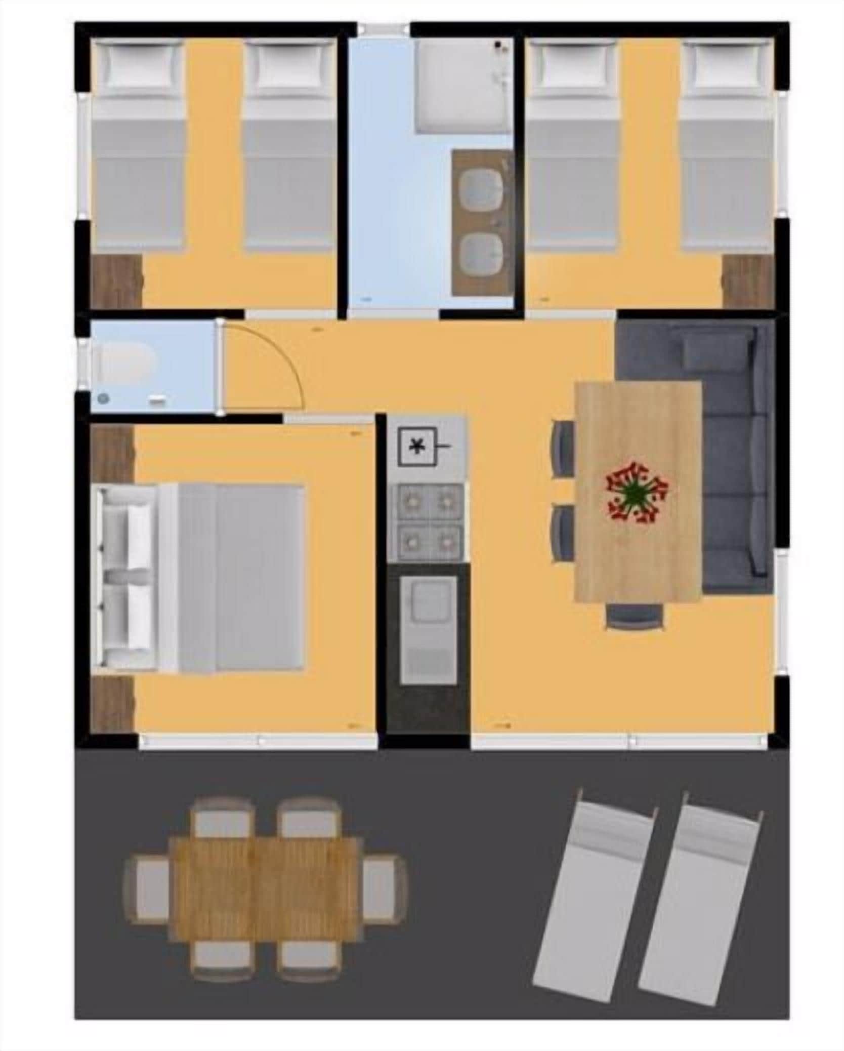 مخطط تصميم الطابق