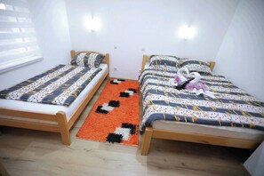 2 quartos, Wi-Fi, roupa de cama