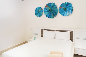 2 phòng ngủ, bộ đồ giường kháng dị ứng, minibar với thức uống miễn phí