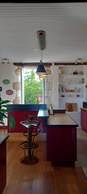 Interior - Gîte des Bambous 4 ADULTS and swimming pool (Sauveterre-la-Lémance)