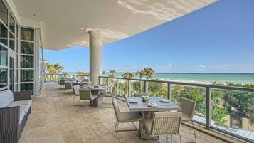 Condo, Multiple Beds (Amrit Resort - 2 BR Oceanfront Condo ) | Outdoor dining