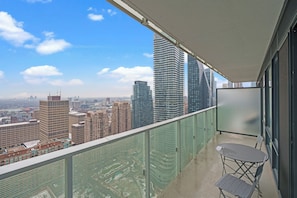 Family Apartment, Multiple Beds, Kitchen, City View | Balcony view - Teahouse Condos in Downtown Toronto (Toronto)