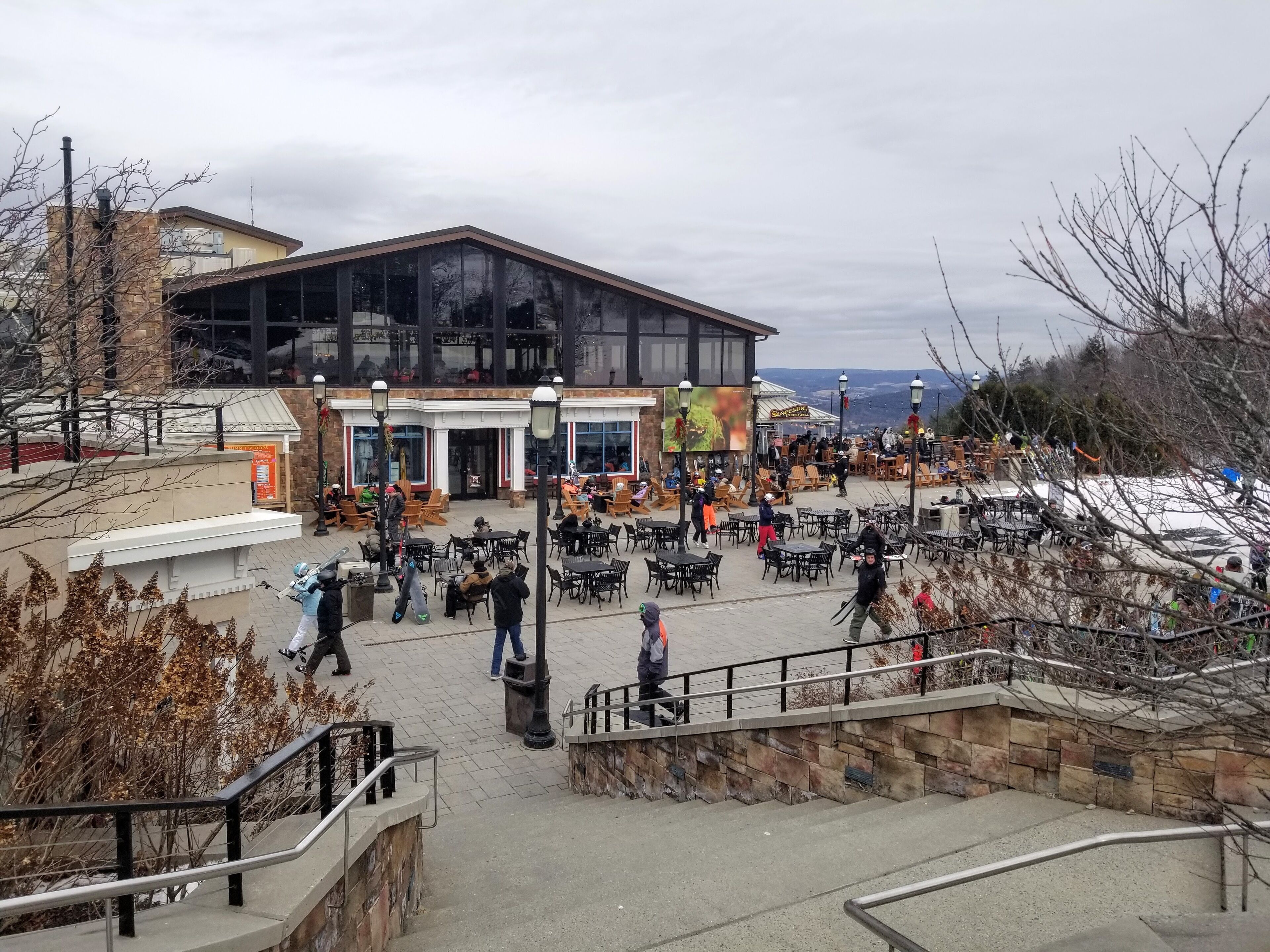 Restauration en plein air