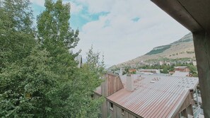 Blick von der Unterkunft
