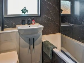 House, 3 Bedrooms, Patio | Bathroom - Seaside Retreat in North Yorkshire - Pet Friendly Holiday Home (Filey)