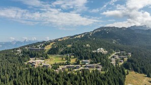 منظر من الجو على ارتفاع عالٍ