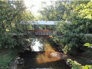 Miscellaneous - Covered Bridge + Tiny Home Bus on the water in RRG (Stanton)