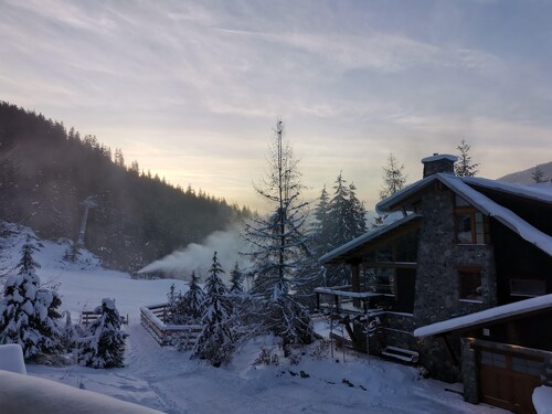 Whistler Ultimate Access. Ski out from your door on a private road. 