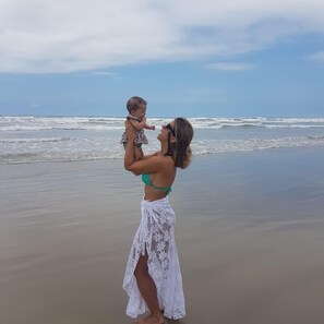 Sun-loungers, beach towels - Guaratuba Beach Bertioga (Guaratuba2 Bertioga)