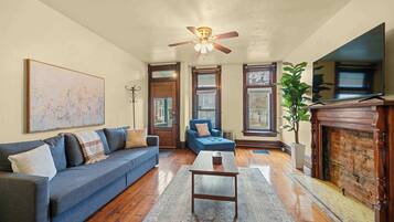 Townhome, Multiple Beds, Patio, Garden View (Vino & Vibes Villa) | Living area | 42-inch flat-screen TV with digital channels