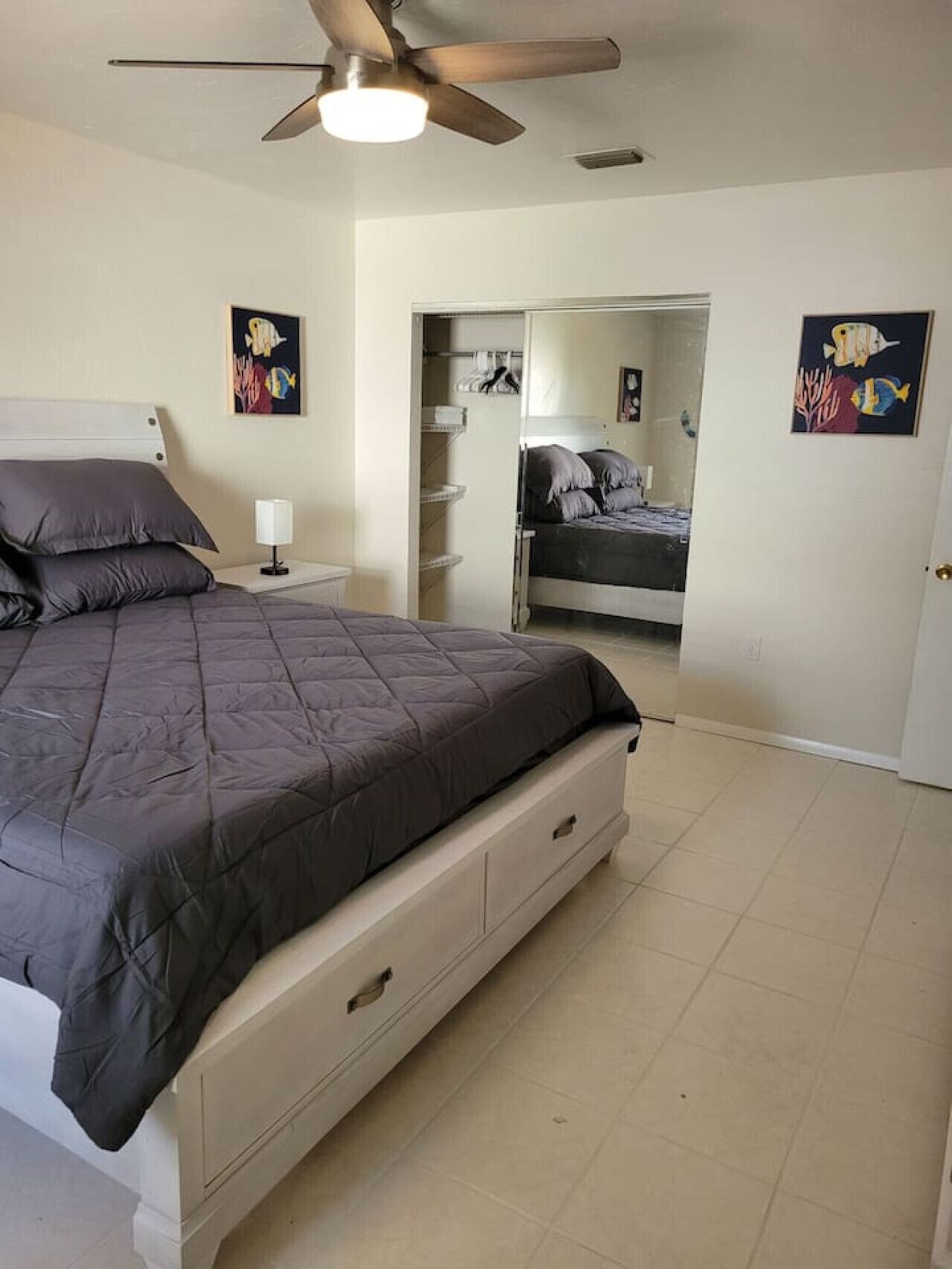 2 bedrooms, desk, iron/ironing board, free WiFi