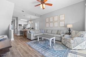 House, Multiple Beds (HypNautic) | Living area | TV - Hypnautic (Gulf Shores)