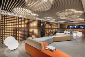 Sala de estar en el lobby