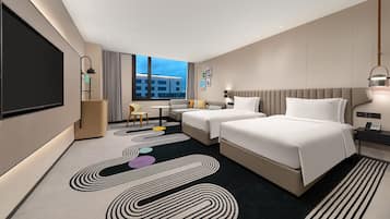 2 Twin Premium | Down comforters, in-room safe, laptop workspace, blackout drapes