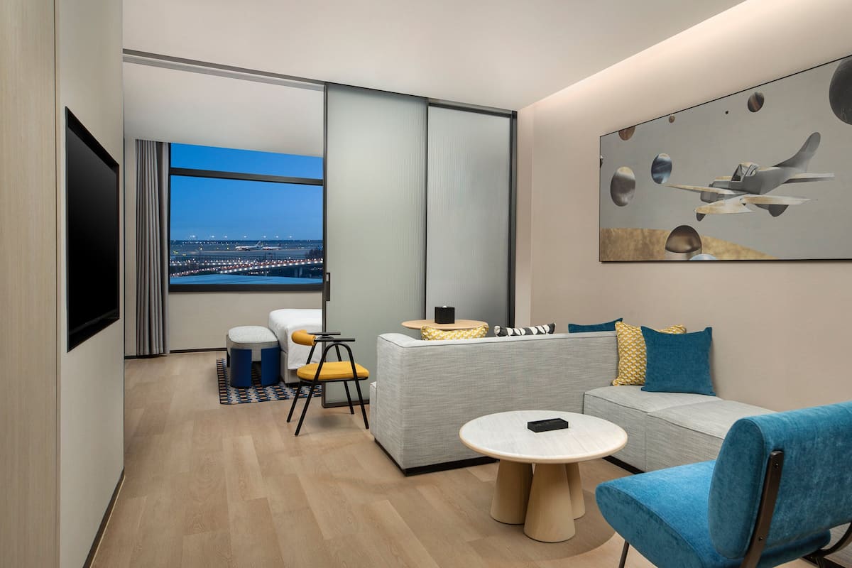 Down duvets, in-room safe, laptop workspace, blackout curtains