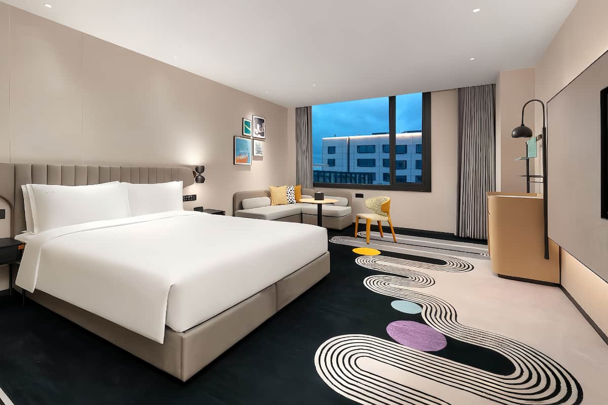 Down duvets, in-room safe, laptop workspace, blackout curtains