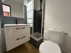 Hair dryer - Charming T2 in residence with swimming pool (Fleury)