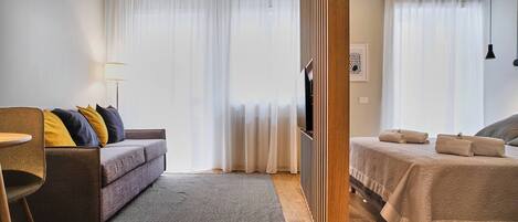 1 Schlafzimmer, Bügeleisen/Bügelbrett, kostenloses WLAN, Bettwäsche
