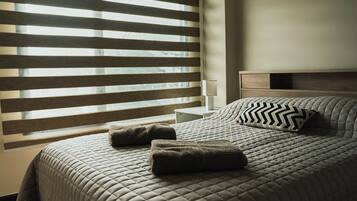 2 habitaciones y ropa de cama