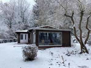 Exterior - Vacation home 75 m² on the lake with private jetty, near Berlin (Mühlenbecker Land)