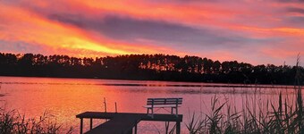 Vacation home 75 m² on the lake with private jetty, near Berlin