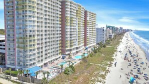 On the beach - Bay Watch Resort 1540-Oceanfront 2BR/2BA- Pools (North Myrtle Beach)