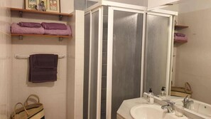 Appartement | Salle de bain | Douche, serviettes fournies