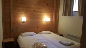 3 chambres, draps fournis