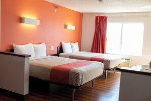 Superior Single Room, 2 Queen Beds, Non Smoking | Desk, free cribs/infant beds, rollaway beds, free WiFi - Lincoln Garden Inn (Lincoln)