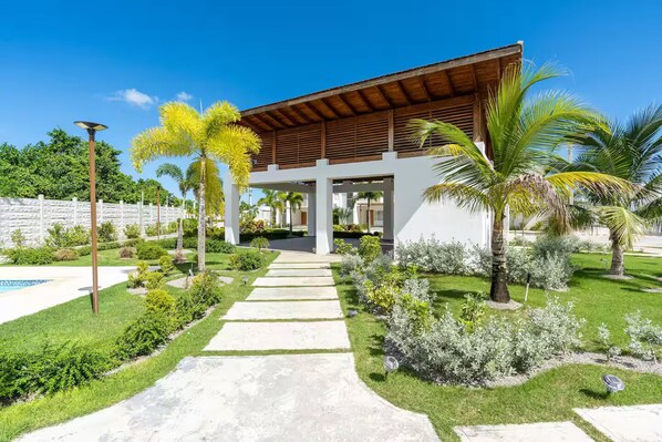 Overnattingsstedets uteområder