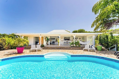 Villa Margaux a peaceful haven with incredible views and three air-conditioned