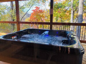 Bain à remous extérieur