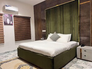 Junior Apartment, Balcony, City View | 2 bedrooms, desk, laptop workspace, blackout drapes - A3 Apartments (Abuja)