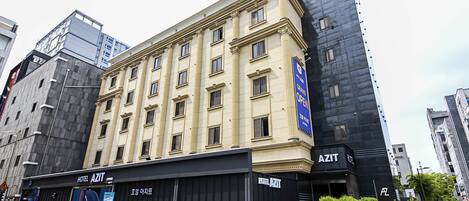 Façade de l’hébergement