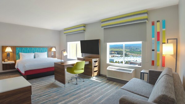 Suite Studio, 1 très grand lit, accessible aux personnes à mobilité réduite (Hearing)