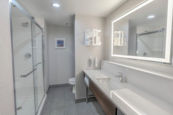 Studio suite, 1 kingsize bed | Badkamer